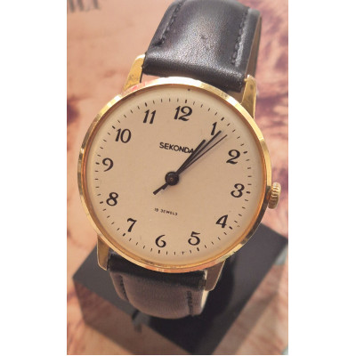 Часы наручные механические Sekonda , Петродворцовый часовой завод , 2609 НА / 603278
